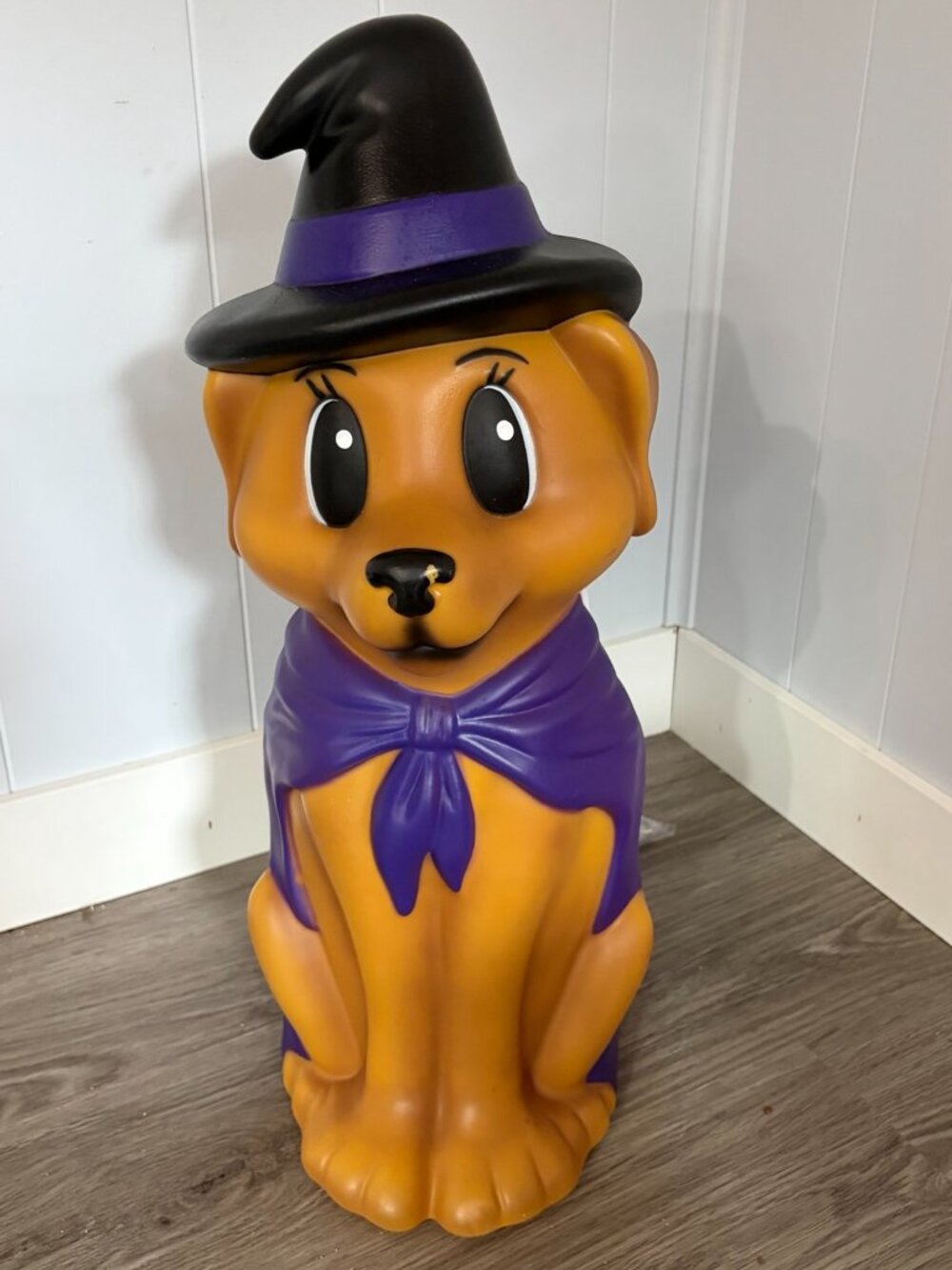 NEW Cracker Barrel Exclusive Halloween Dog Blow Mold with Original Box